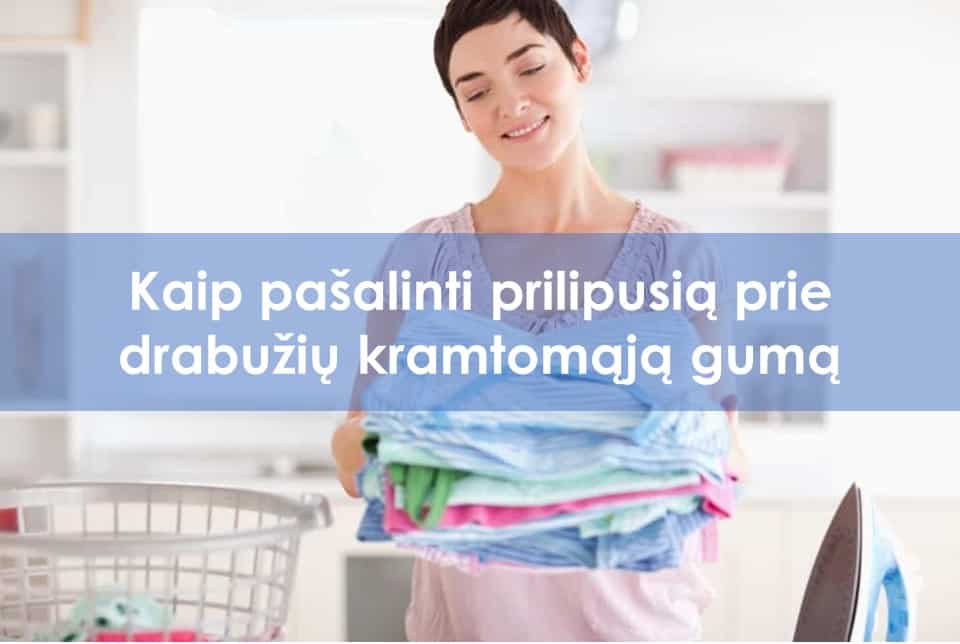 pasalinti prilipusia guma1