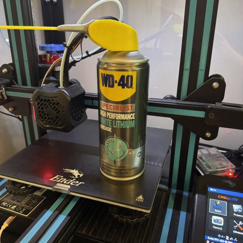 WD-40 ir 3D spausdinime